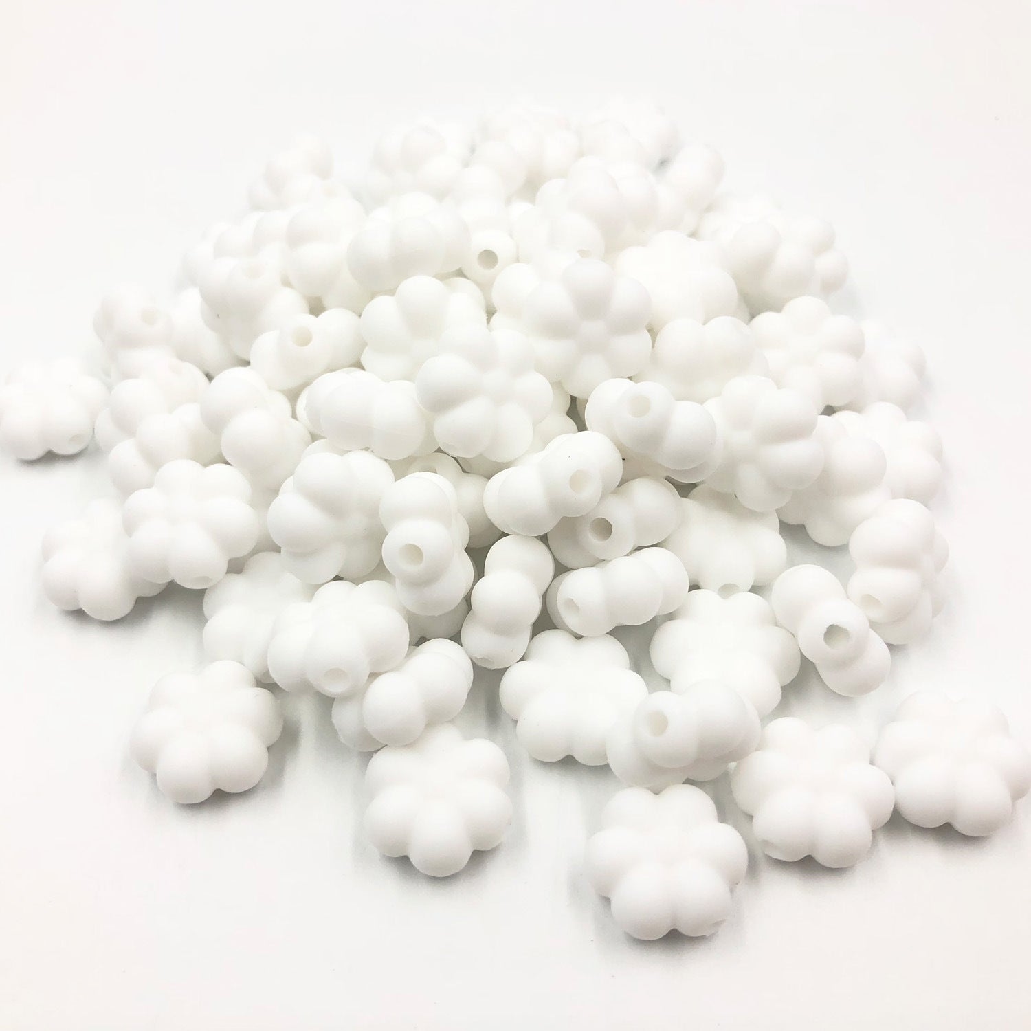 Cuentas sueltas de calabaza multicolor de calabaza de calabaza de silicona al por mayor